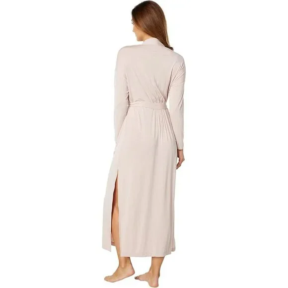 Barefoot Dreams Luxe Milk Jersey Duster Robe Faded Rose Small/Medium NWT